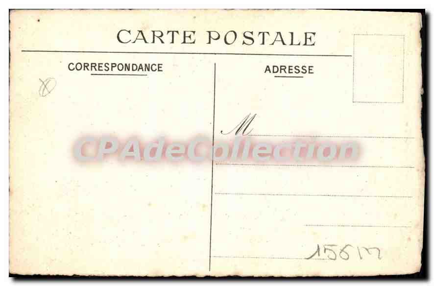 CPA Le Treport entrvue Louis Philippe Reine Victoria le 2 septembre 1843 — Rückseite