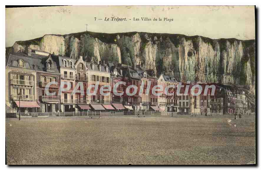 CPA Le Treport Les Villas De La Plage