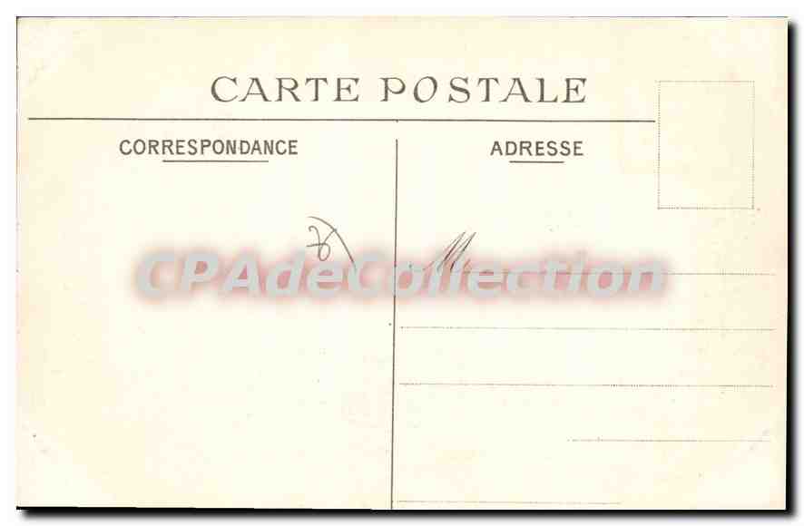CPA Le Treport Vue Prise Du Calvaire — Rückseite