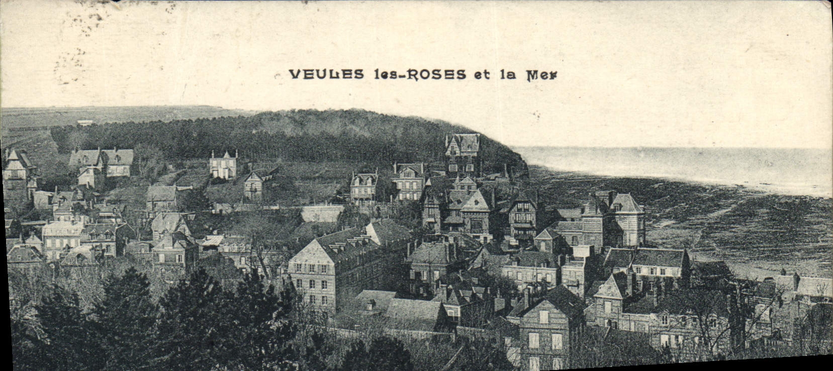 CPA Veules Les Roses Et la Mer
