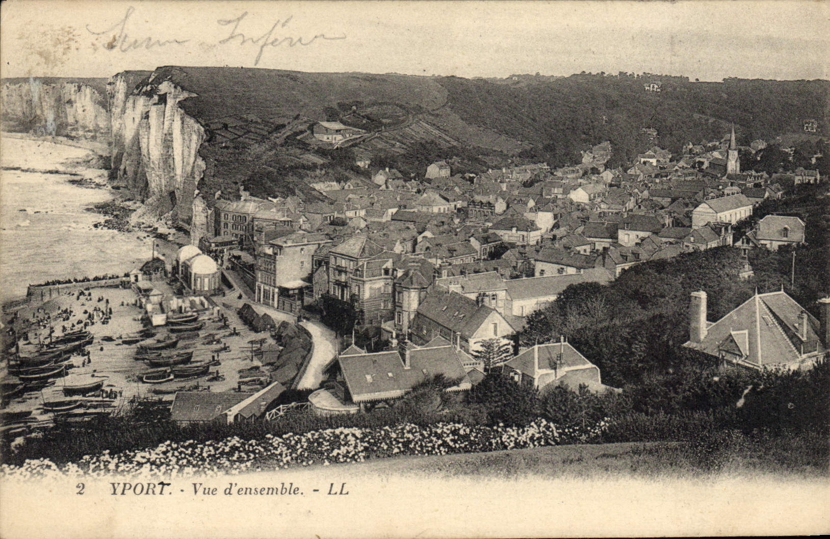 CPA Yport Vue D'Ensemble