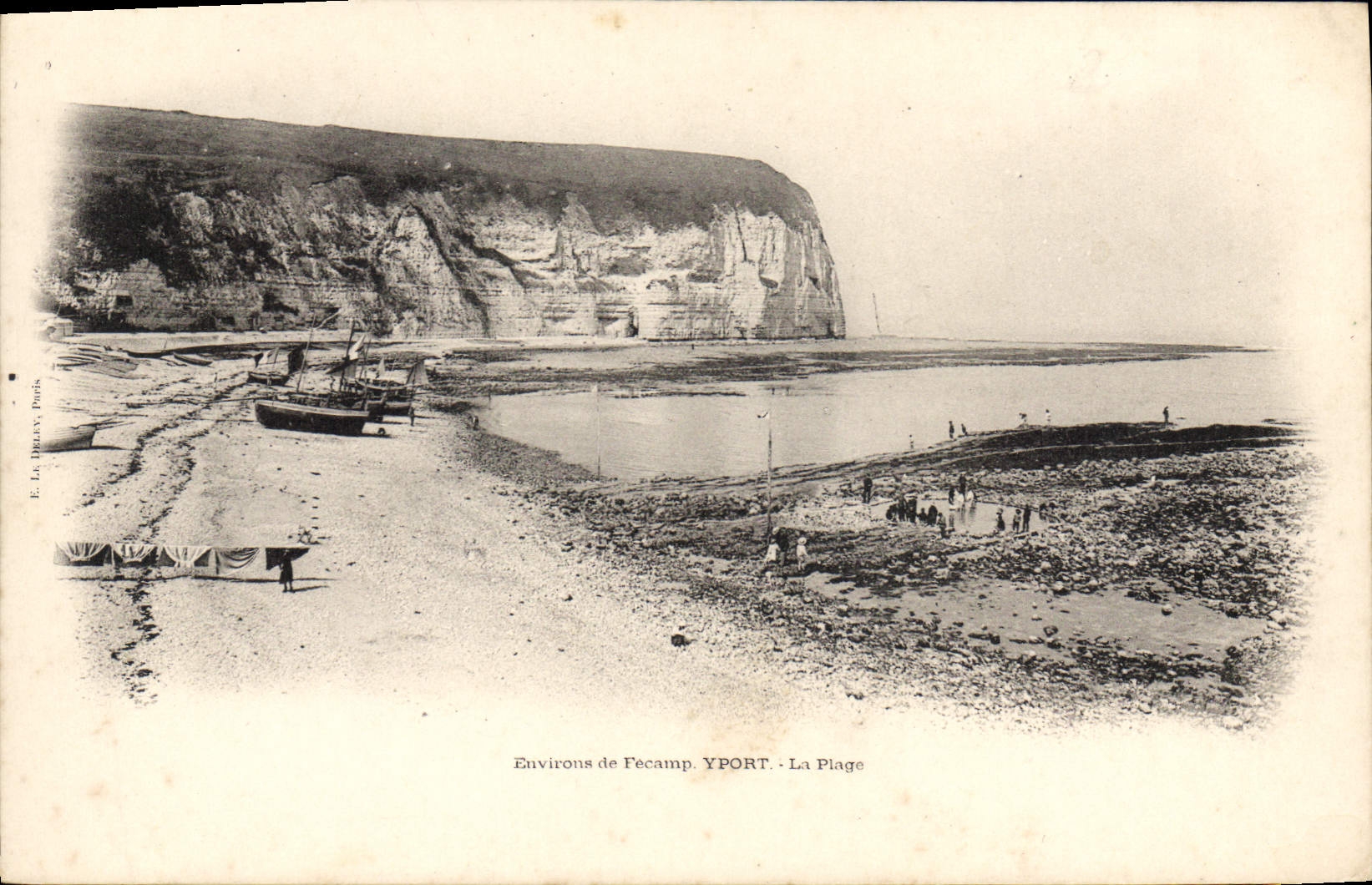 CPA Yport La Plage environs de Fecamp