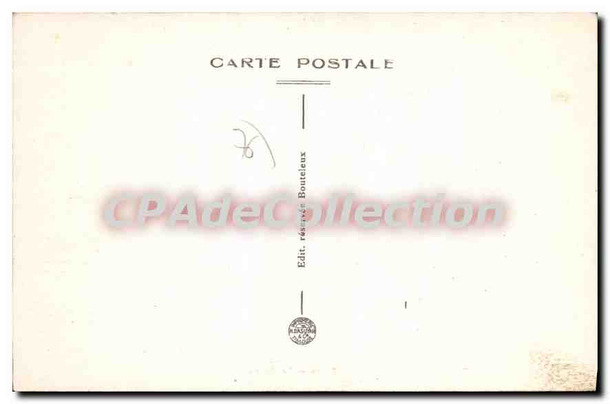CPA Puys Le Casino — Rückseite