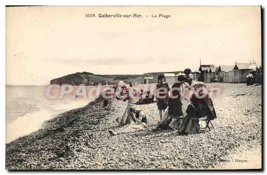 CPA Quiberville Sur Mer La Plage