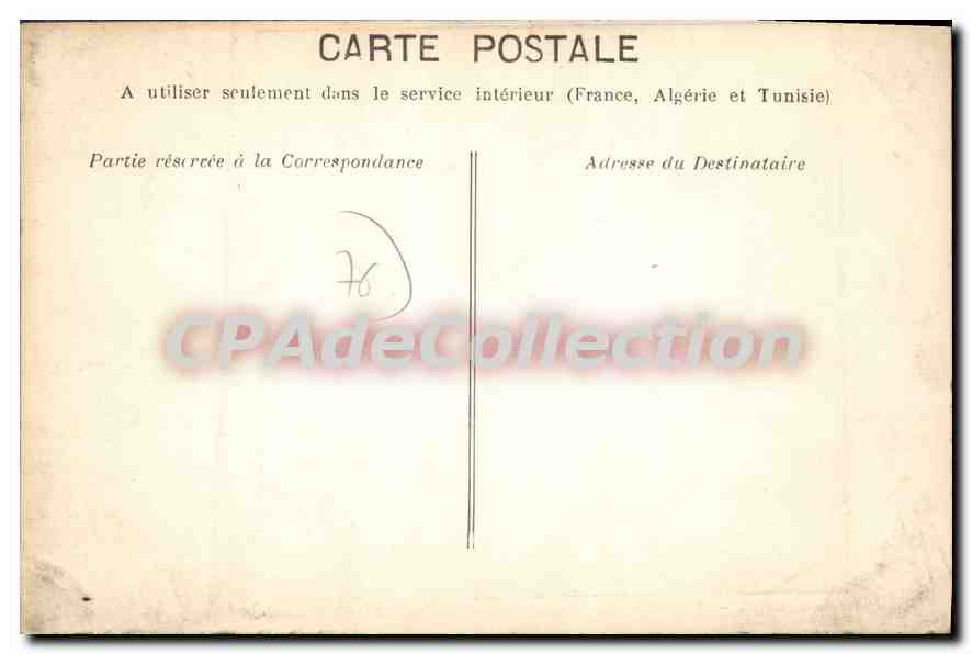 CPA Petit Gouronne La Porte Du Château — Rückseite
