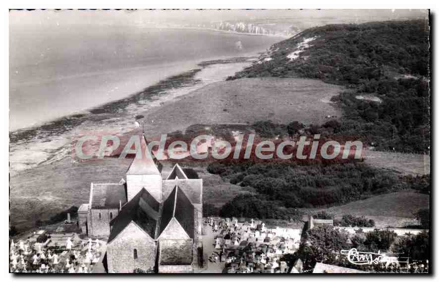 CPA Varengeville Sur Mer L'Eglise Sur La Falaise