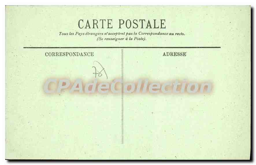 CPA Veulettes La Plage — Rückseite