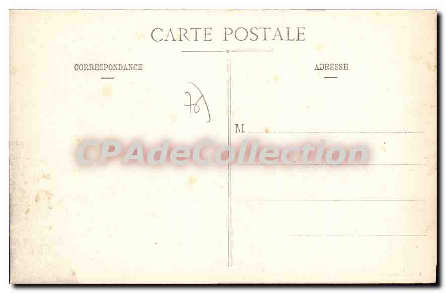 CPA Pourville Vue Generale — Rückseite