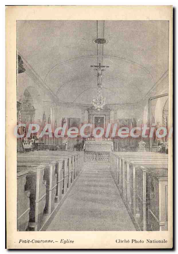 CPA Petite-Couronne Eglise
