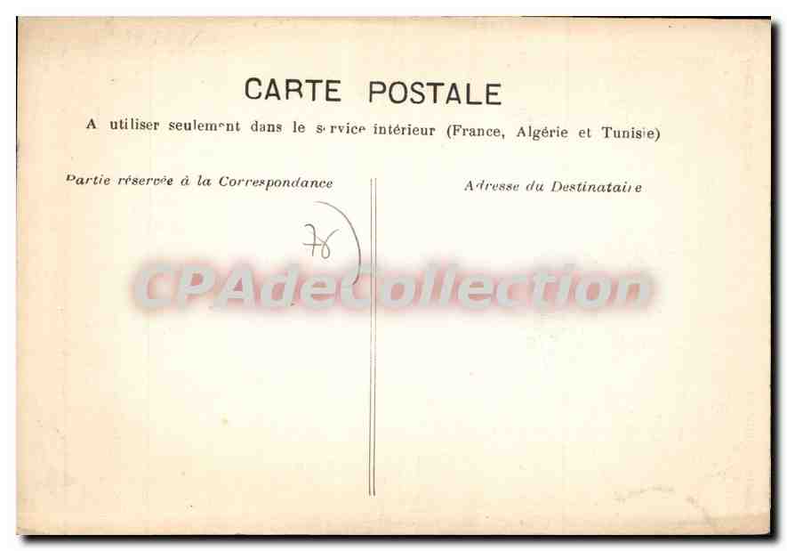 CPA Petite-Couronne Eglise — Rückseite
