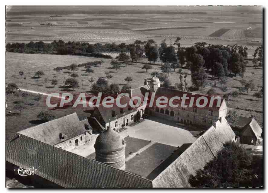 Varengeville-sur-Mer (S.-Inf.) — Vue aérienne — Le Manoir d'Ango — Éditeur : Filiations Aériennes Véritable