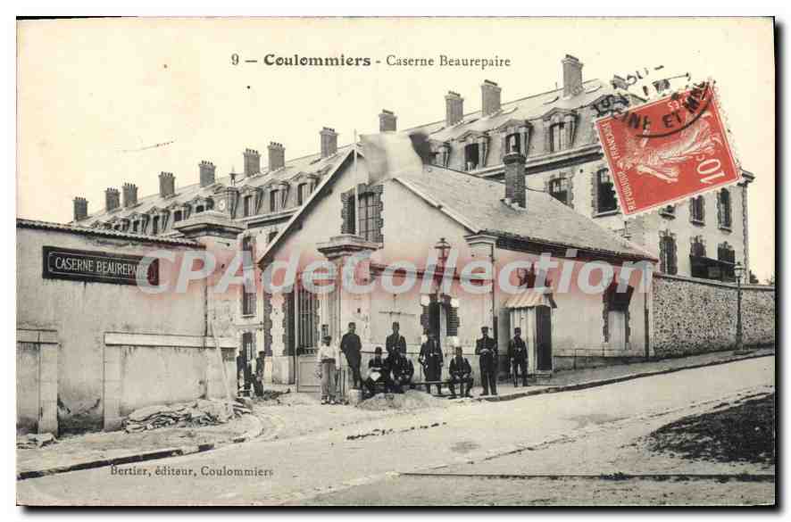 Coulommiers - Caserne Beaurepaire — Bertier, éditeur, Coulommiers, n°9