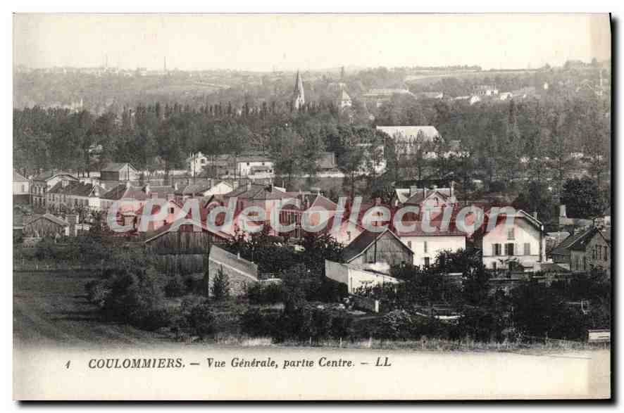 Coulommiers — Vue Générale, partie Centre — LL