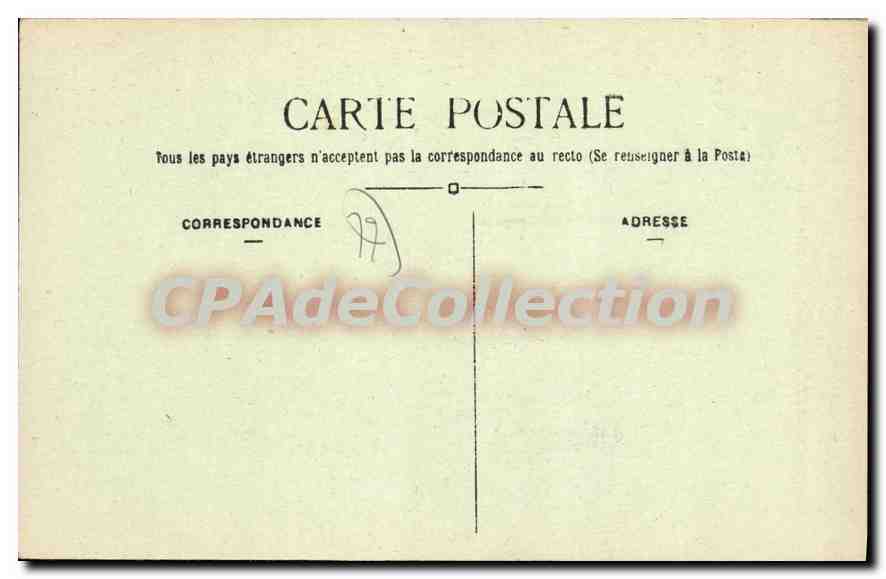 Coulommiers — Monumento ai Caduti (Guerra 1914-1918) — Cartolina d'epoca di Collection — Verso