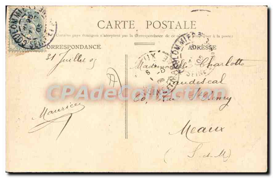 Coulommiers — Castillo Feudal La Tour — Reverso