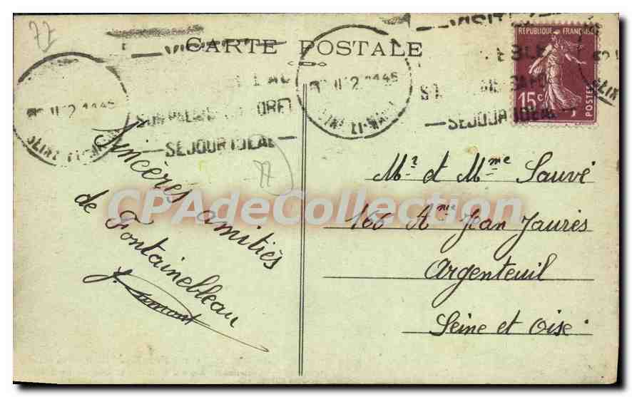 Fontainebleau vu en avion — École d'Artillerie et Quartier Lariboisière — n°913 — Reverso