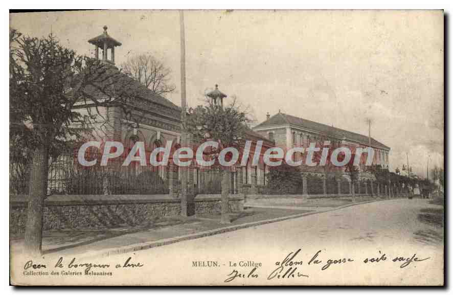 MELUN - Le Collège — Collection des Galeries Melunaises