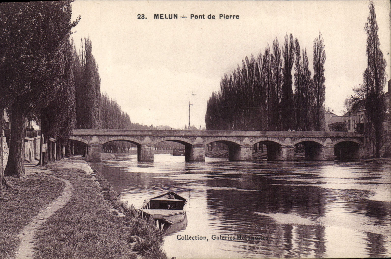 CPA Melun Pont De Pierre