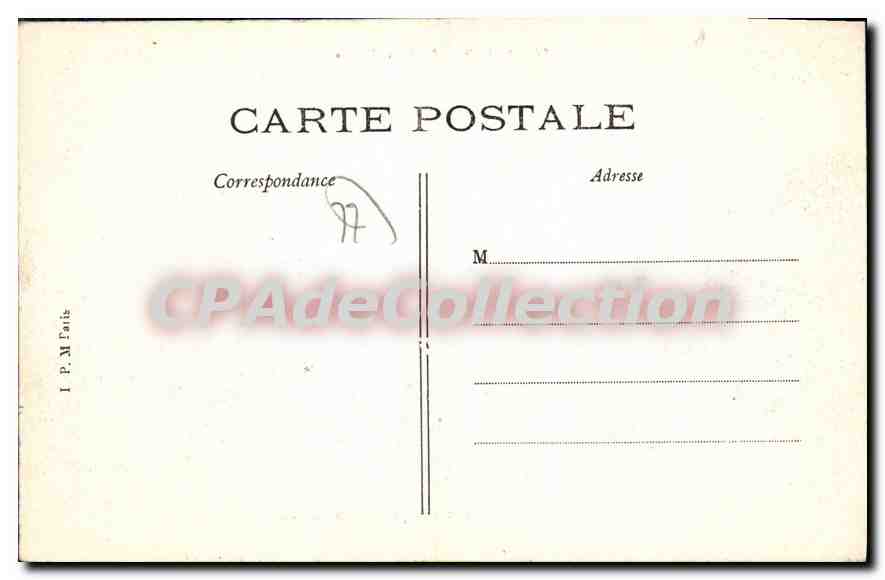 CPA Melun Pont De Pierre — Rückseite