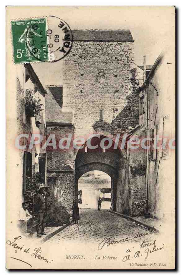 Moret - La Poterne — éditeur ND Phot - Anverso