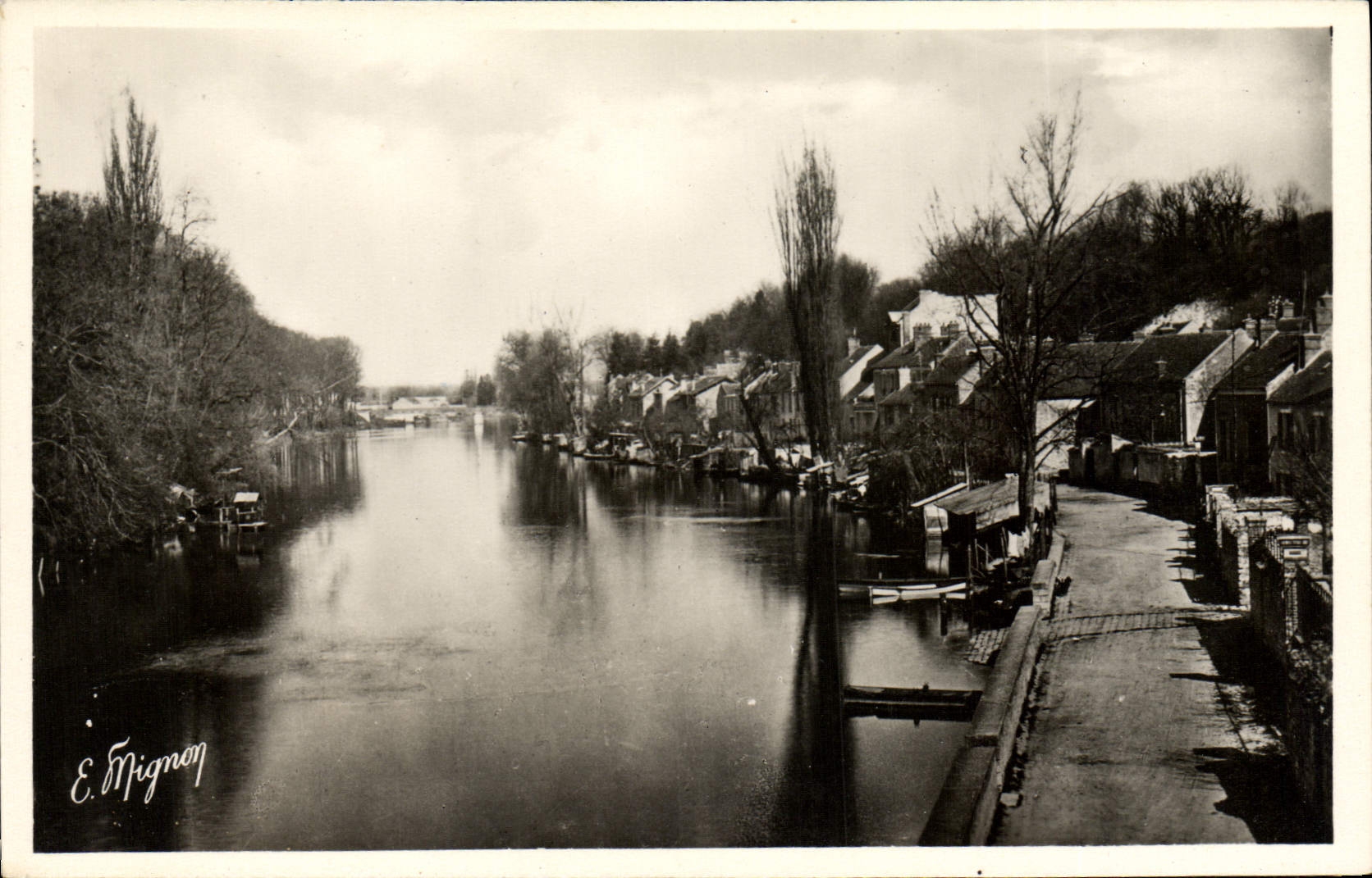 CPA Nemours Quai De Fromonville