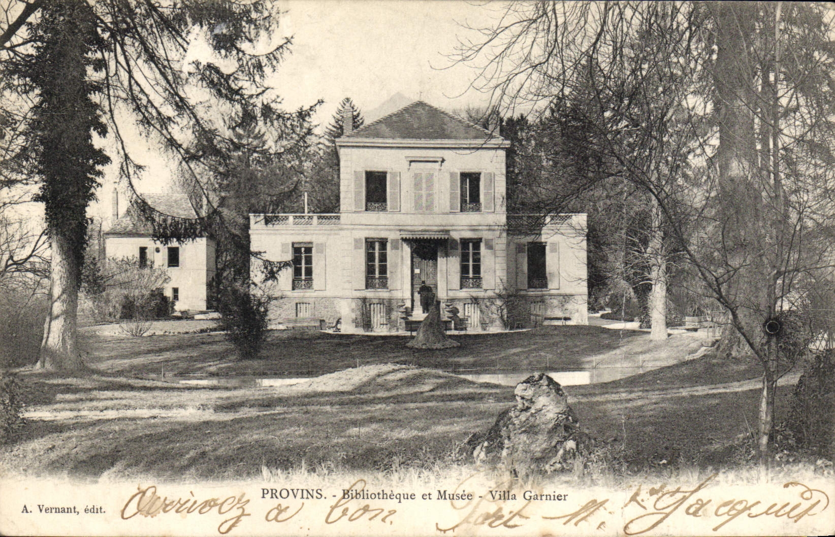 Provins - Bibliothèque et Musée - Villa Garnier — A. Vernant, édit.