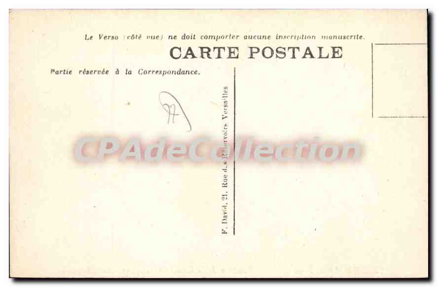 CPA Dammarie Les Lys Pavillon De La Croix St Jacques — Rückseite
