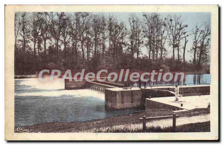 L'Ecluse et Barrage de St-Jean — ST-JEAN-les-DEUX-JUMEAUX (S.-et-M.) — Cim