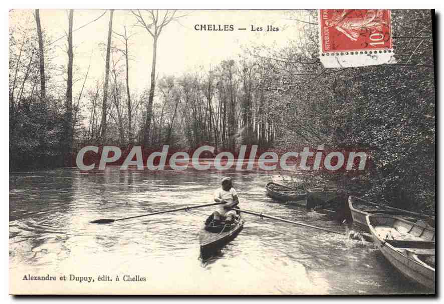 CPA Chelles Les Iles