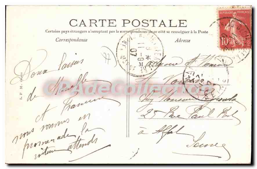 OZOIR-la-FERRIÈRE — Forêt d'Armainvilliers — Edit. Legrand, Ozoir-la-Ferrière — Reverso
