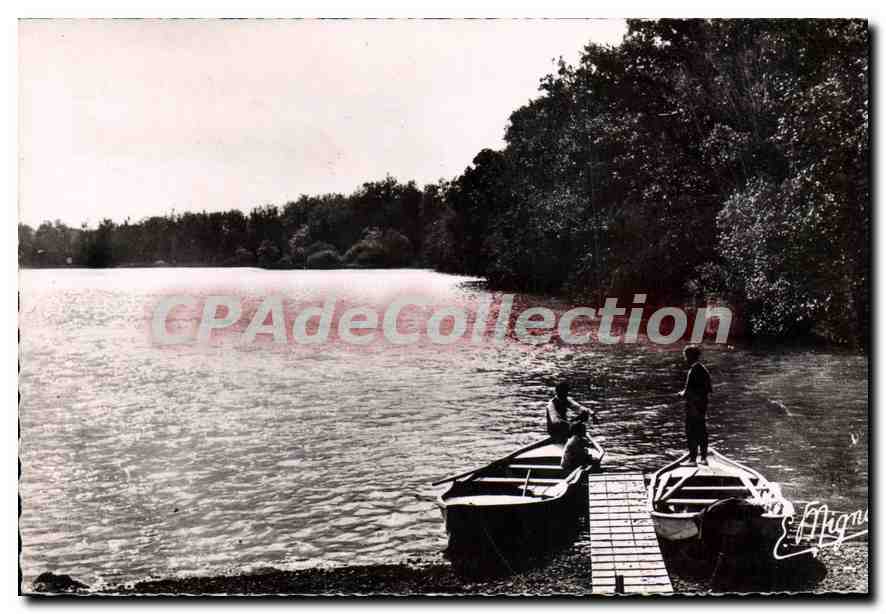 CPA Fontenailles Le Grand Etang De Villefermoy