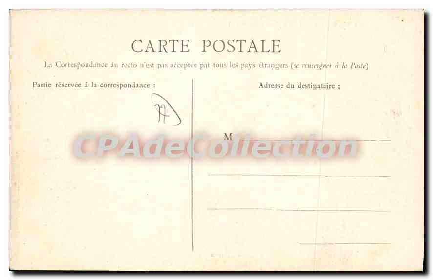 CPA Lizy Sur Ourcq Promenades Du Canal — Rückseite