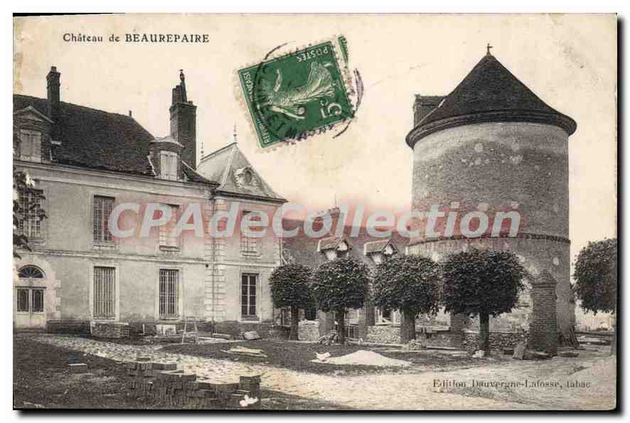 CPA Chateau De Beaurepaire
