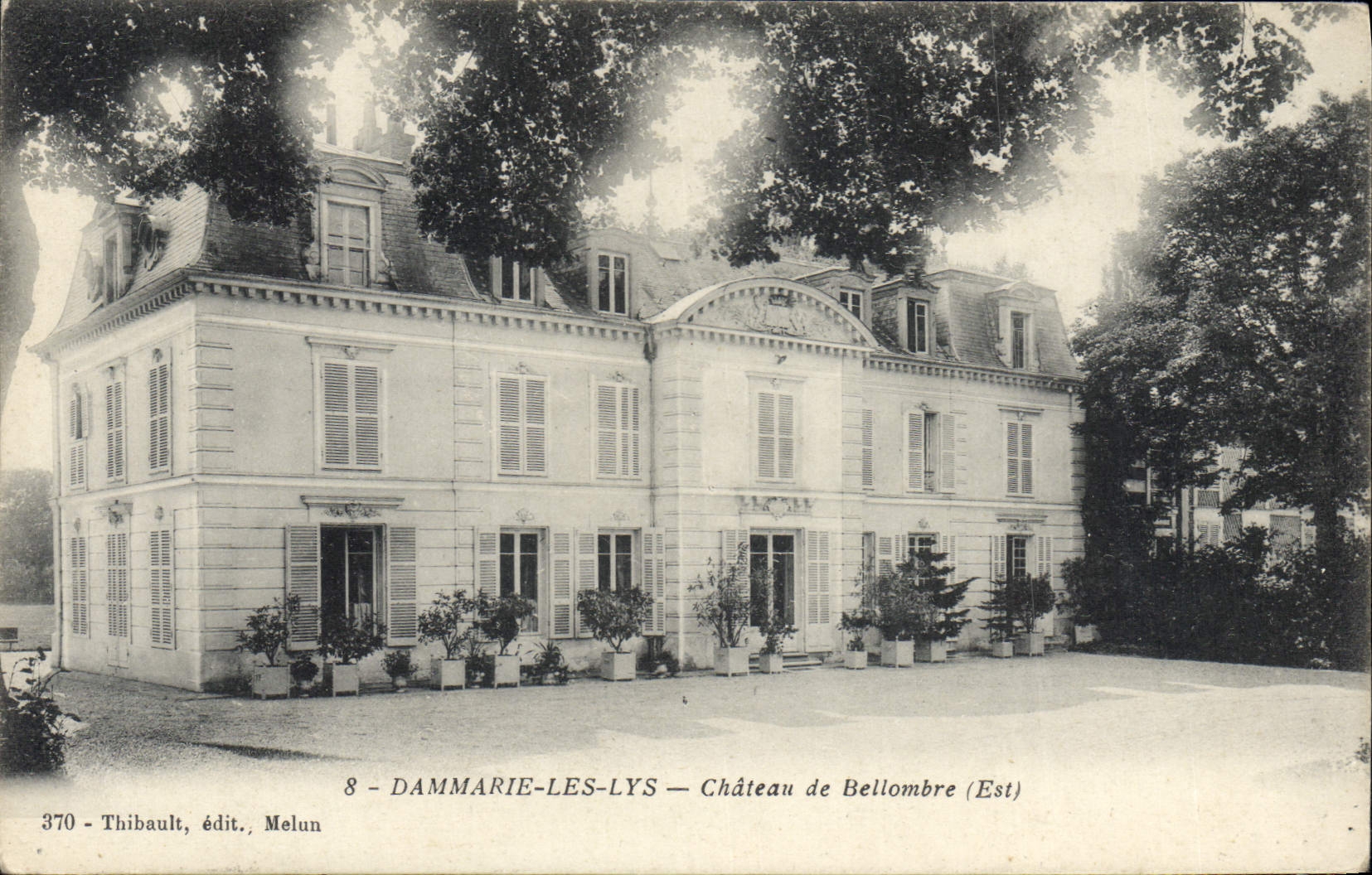 CPA Dammarie Les Lys Chateau De Bellombre