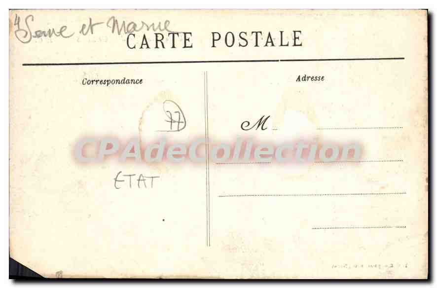 Environ de Moret-sur-Loing — Usine Céramique d'ÉCUELLES — L. Coffin, phot.-édit, Moret — Verso