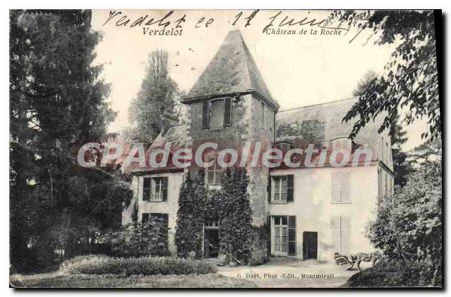 Château de la Roche — Verdelt — G. Dart, Phot.-Edit., Montmirail