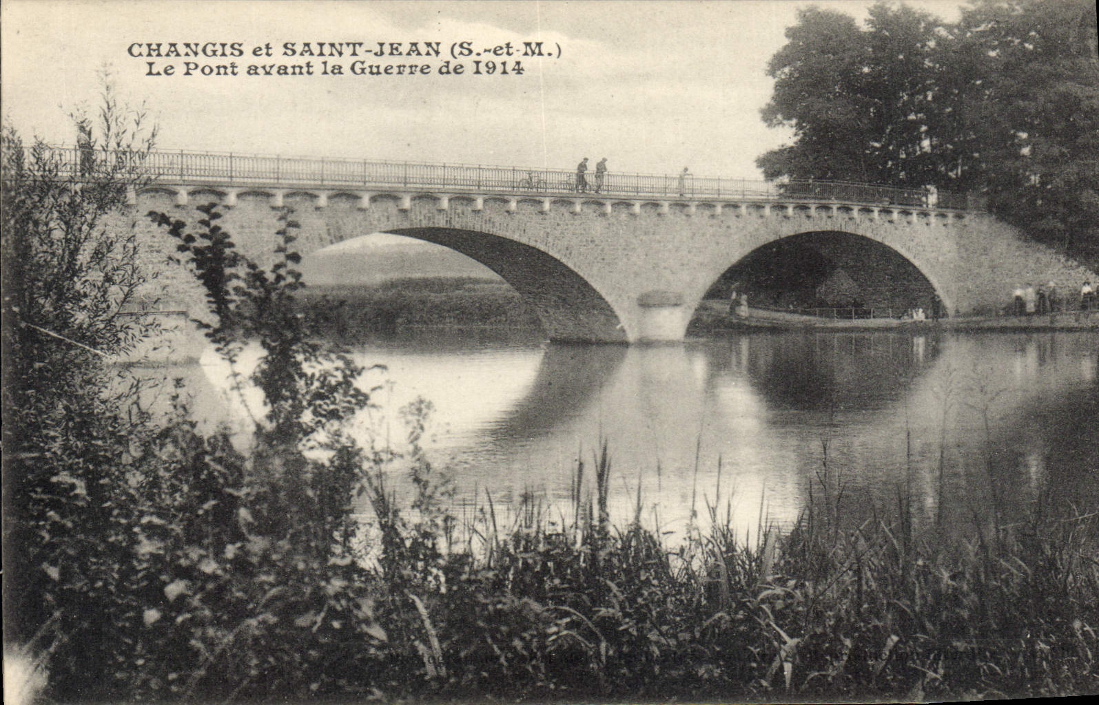 CPA Changis Et Saint Jean Le Pont Avant La Guerre