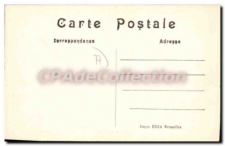 CPA Changis Et Saint Jean Le Pont Avant La Guerre — Verso