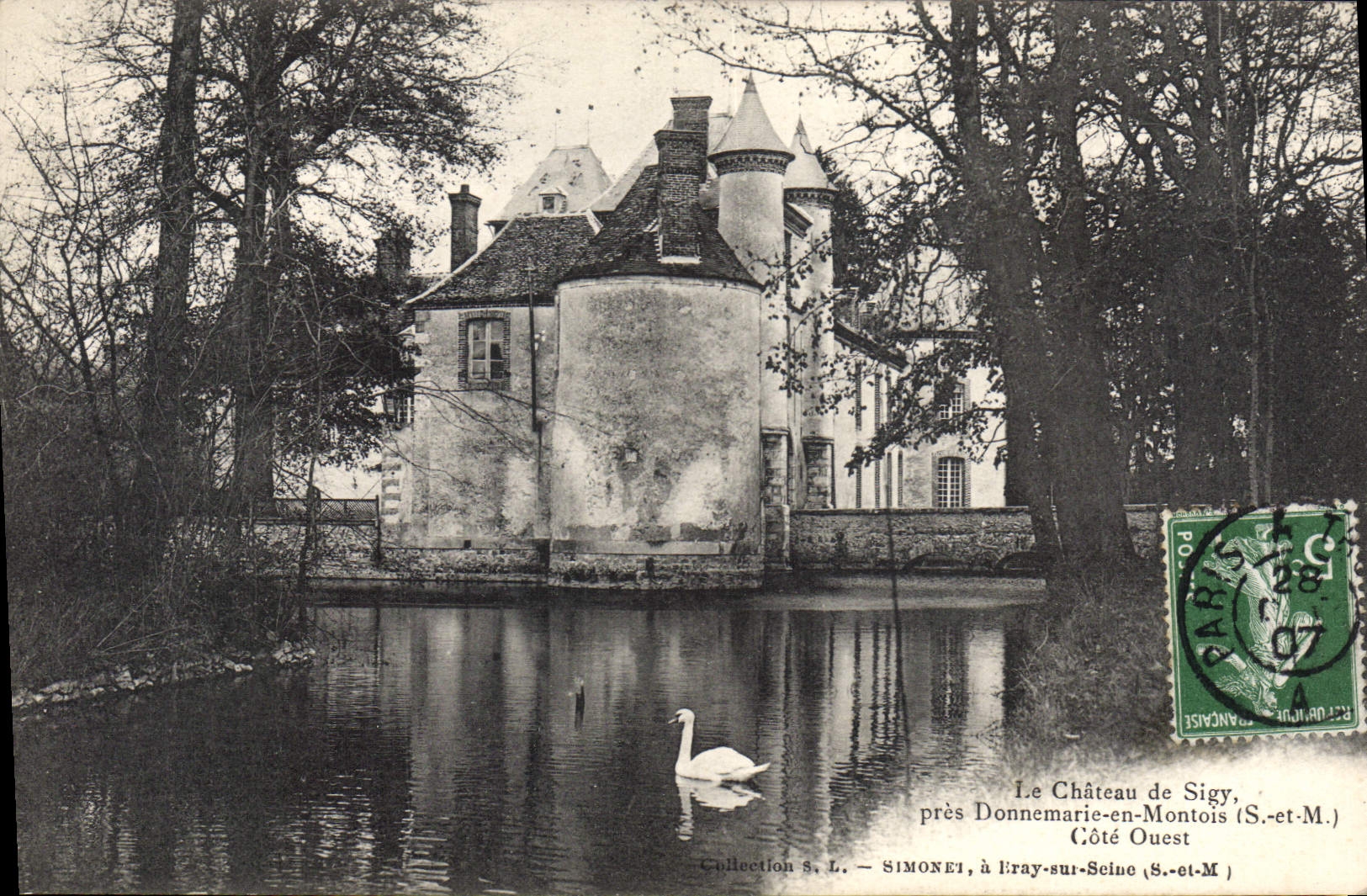 CPA La Chateau De Sigy Pres Donnemarie En Montois