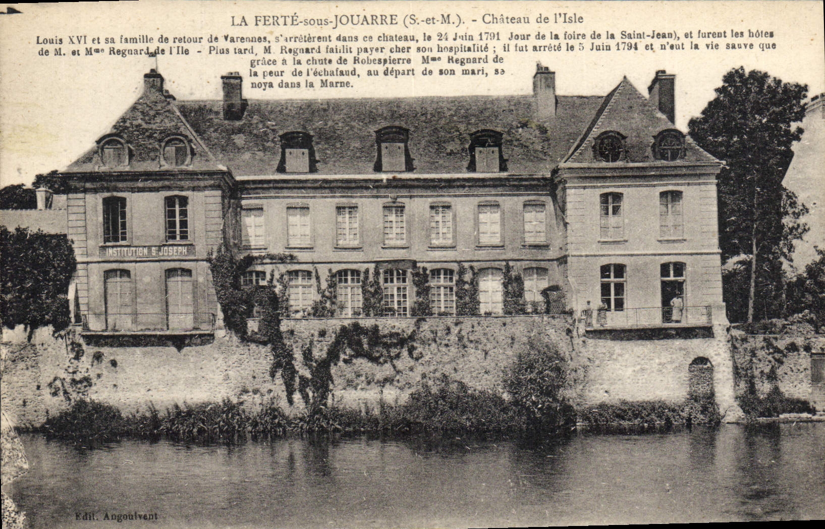 La Ferté-sous-Jouarre — Castillo de la Isla — Editor Angoulvent