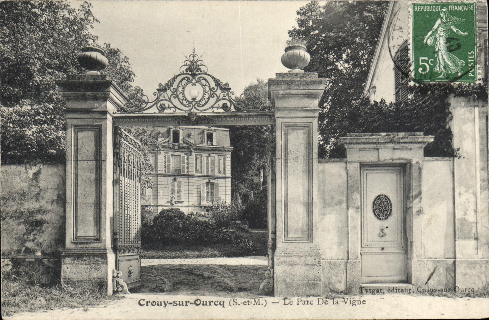 Croûy-sur-Ouercq (S.-et-M.) — Le Parc De la Vigne — Tytgat, éditeur, Croûy-sur-Ouercq