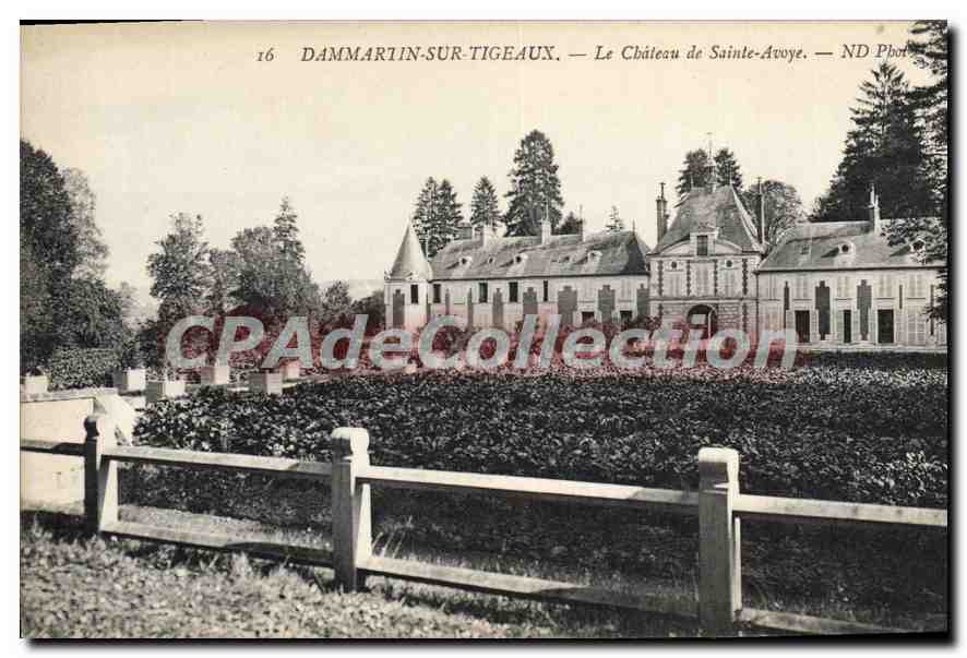 CPA Dammartin Sur Tigeaux Le Chateau De Sainte Avoye