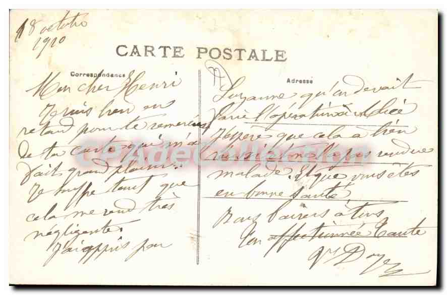CROUY-sur-OURCQ — Château de BELLEVUE, Ed. Ambroise — Reverso
