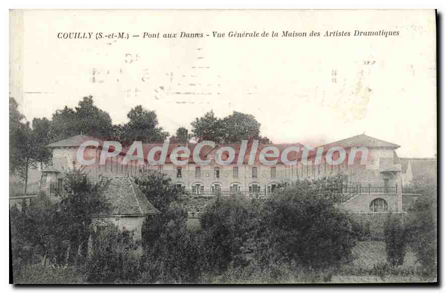 Couilly (S.-et-M.) — Pont aux Dannes — Vue Générale de la Maison des Artistes Dramatiques