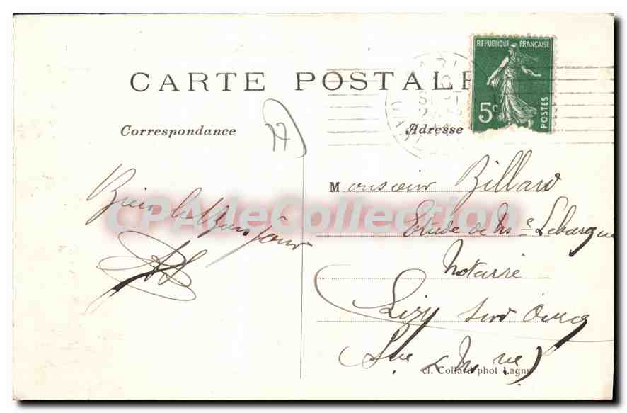 Couilly (S.-et-M.) — Pont aux Dannes — Vue Générale de la Maison des Artistes Dramatiques — Achterkant