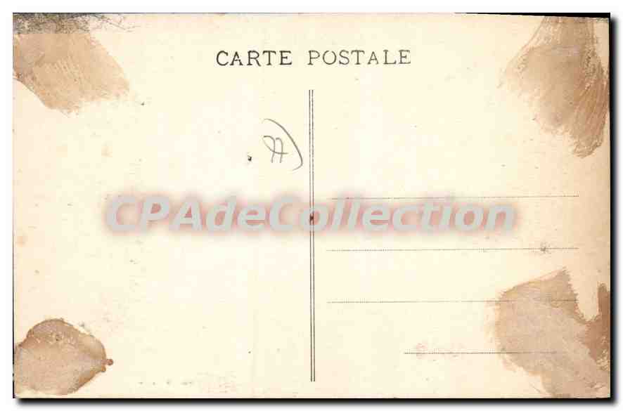 Château-Landon — Bords du Fusin — Edit. M. Cailliat, n°16 — Verso