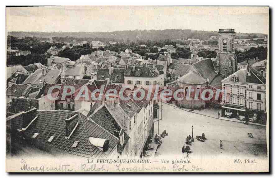 La Ferte-sous-Jouarre — Vue générale — ND. Phot.