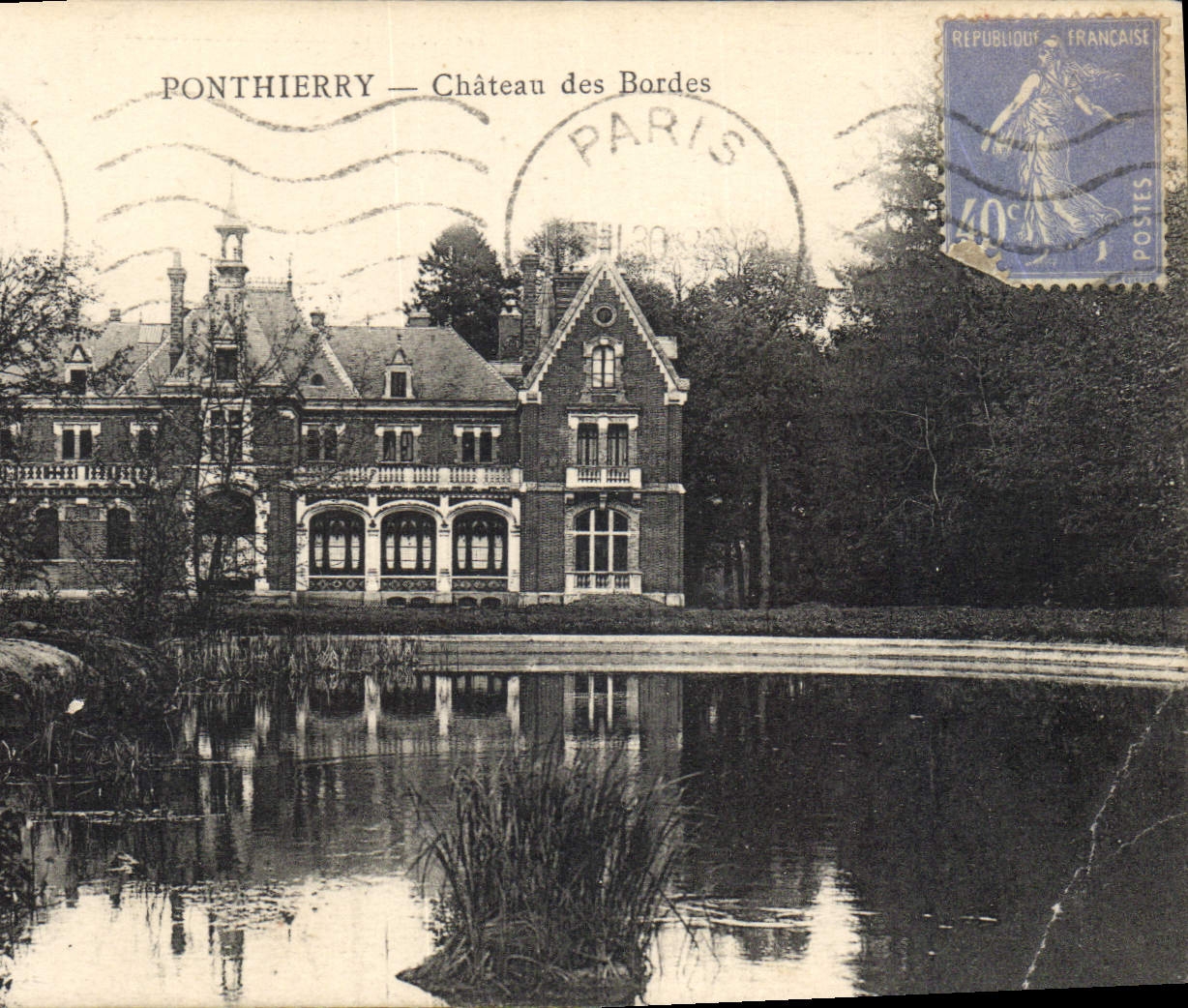 Ponthierry — Château des Bordes — éditeur non visible