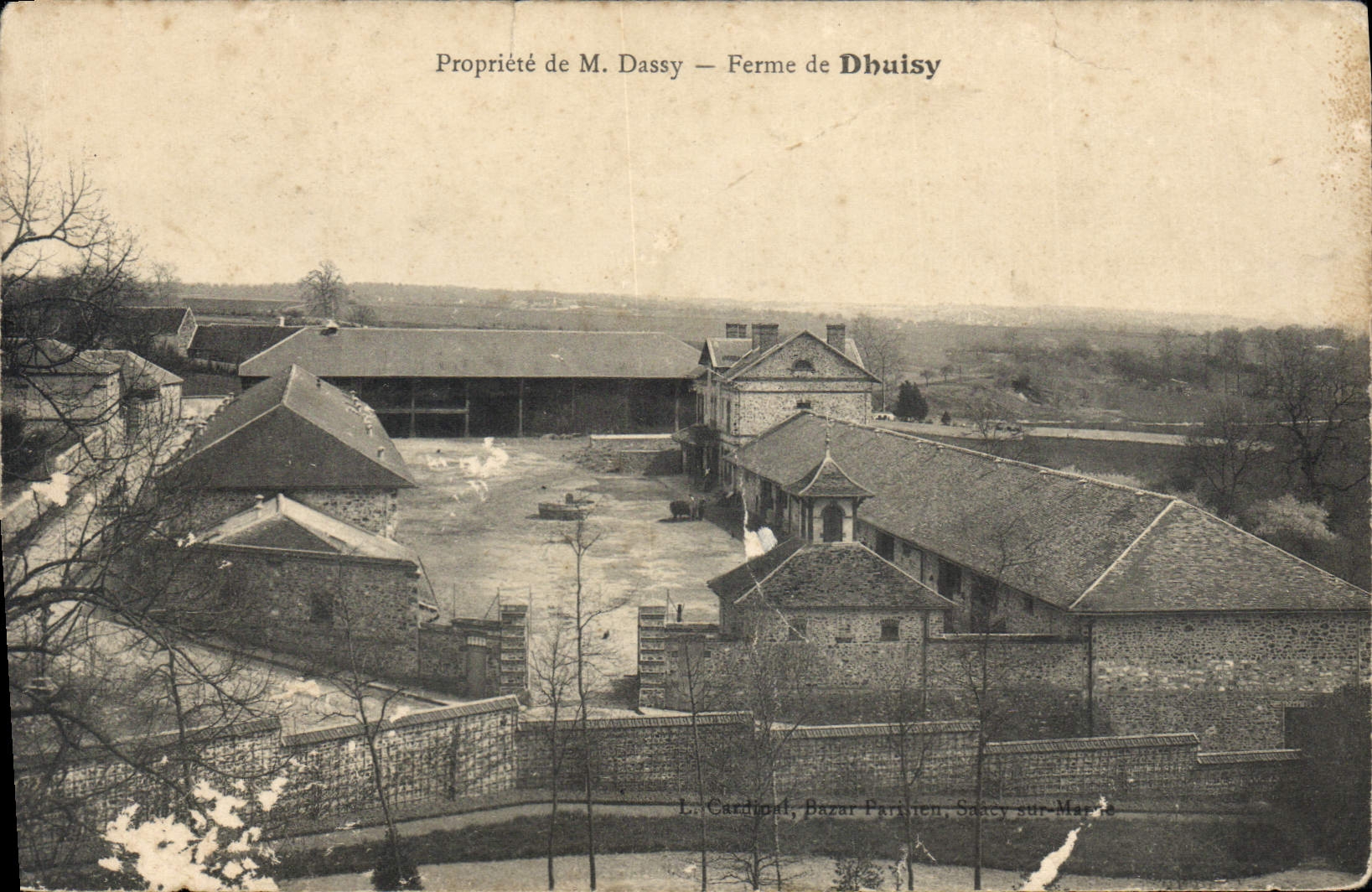 Ferme de Dhuisy — Propriété de M. Dassy — Sacy-sur-Marne