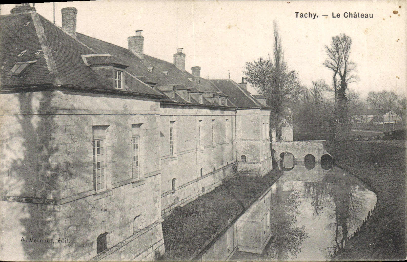 Tachy — Le Château — A. Vernant, édit. - Anverso